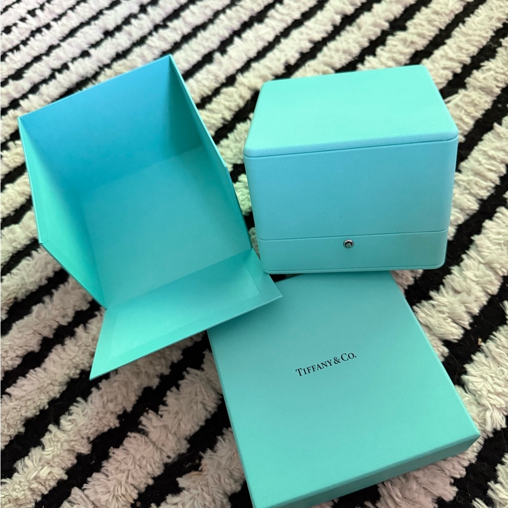 Tiffany & Co. Turquoise Watch Box Set